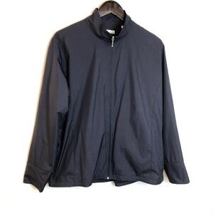 Callaway Navy Full Zippered Golf Windbreaker XL